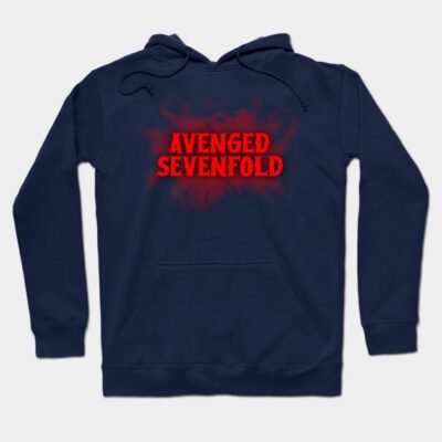 Avenged Red Font Hoodie Official Cow Anime Merch