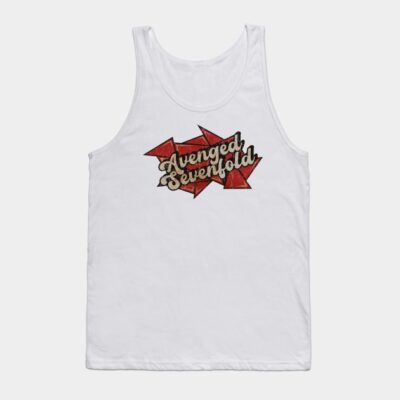 Avenged Sevenfold Red Diamond Tank Top Official Cow Anime Merch