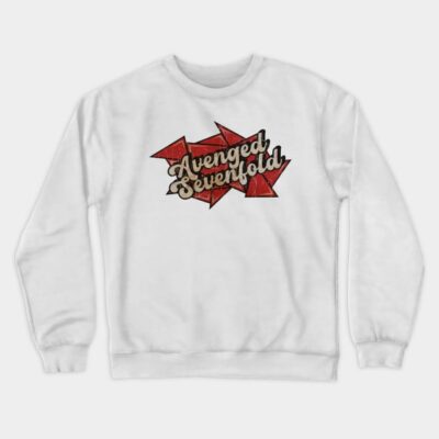 Avenged Sevenfold Red Diamond Crewneck Sweatshirt Official Cow Anime Merch