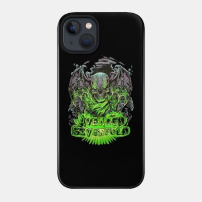 Avenged Skull Green Phone Case Official Cow Anime Merch