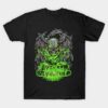 Avenged Skull Green T-Shirt Official Cow Anime Merch