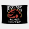 Avenged Rock Of Ages Tapestry Official Cow Anime Merch