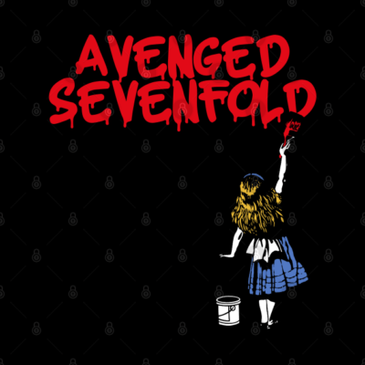 Avenged Ll Girls With Red Paint Tapestry Official Cow Anime Merch