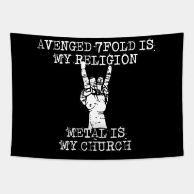 Avenged Sevenfold Is My Religion Tapestry Official Cow Anime Merch