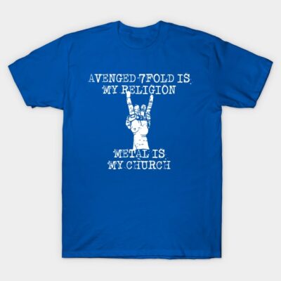 Avenged Sevenfold Is My Religion T-Shirt Official Cow Anime Merch