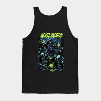 Avenged Sevenfold Band Merchandise Tank Top Official Cow Anime Merch