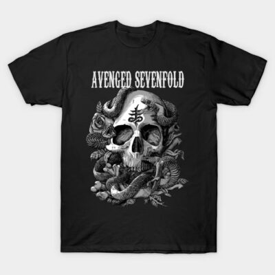 Avenged Sevenfold Band Merchandise T-Shirt Official Cow Anime Merch