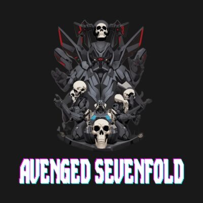 Avenged Sevenfold Tank Top Official Cow Anime Merch