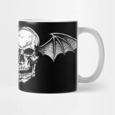 Avenged Sevenfold Wings Skull Mug Official Cow Anime Merch