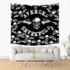 Avenged Sevenfold A7X Pattern Tapestry Decorative Wall Hanging Carpet Bedding Outlet Door Curtain Textiles 2 - Avenged Sevenfold Store