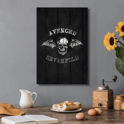 avenged sevenfold Singer Canvas Art Poster and Wall Art Picture Print Modern Family bedroom Decor Posters 9 - Avenged Sevenfold Store