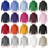 hoodie color chart 1 - Avenged Sevenfold Store