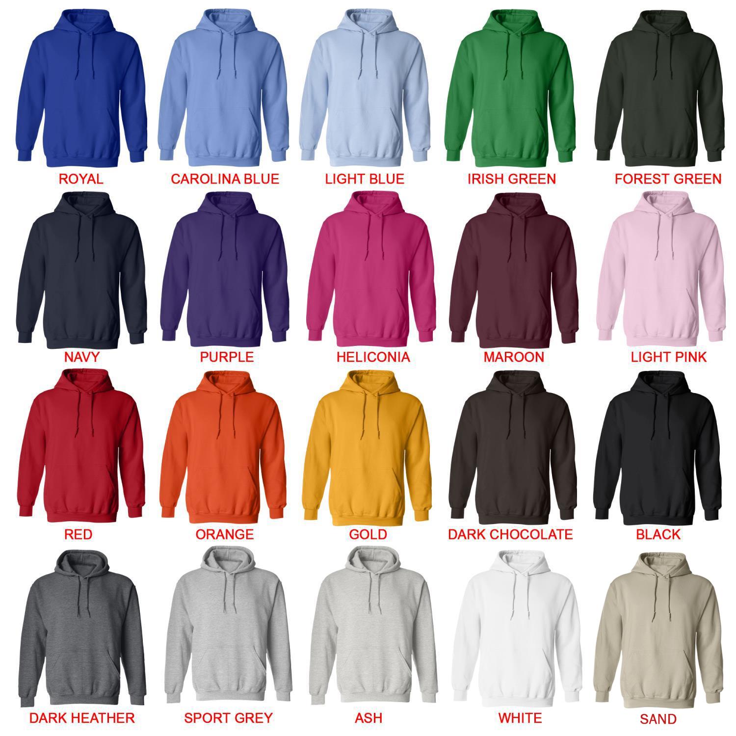 hoodie color chart - Avenged Sevenfold Store