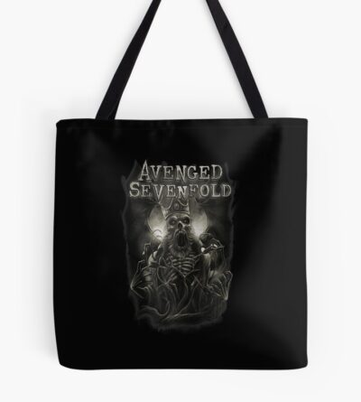 Avenged Sevenfold King Deathbat Rock Music Band Tote Bag Official Avenged Sevenfold Merch