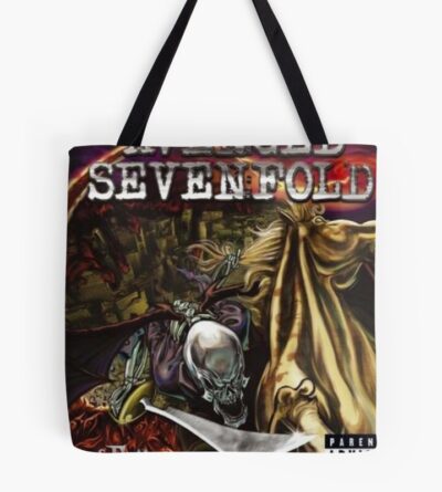 Avengedsevenfold - City Of Evil Album Cover || 003 Tote Bag Official Avenged Sevenfold Merch