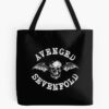 White Avenged Sevenfold Logo Tote Bag Official Avenged Sevenfold Merch