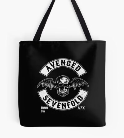 Best Of Avenged Sevenfold Logo Tote Bag Official Avenged Sevenfold Merch