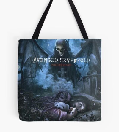 Avengedsevenfold - Nightmare Album Cover || 001 Tote Bag Official Avenged Sevenfold Merch