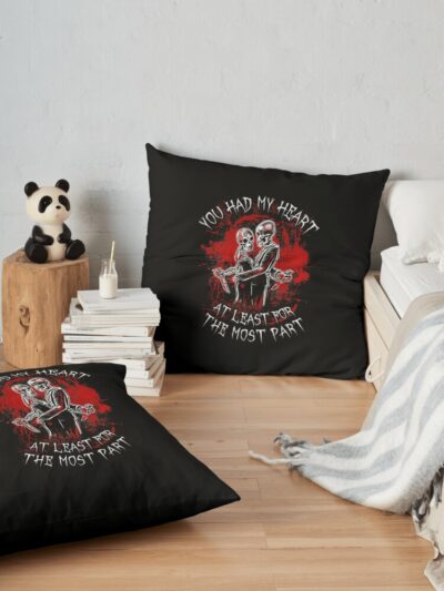 American Tour Skull Avenged Sevenfold Fan Styled Design Throw Pillow Official Avenged Sevenfold Merch