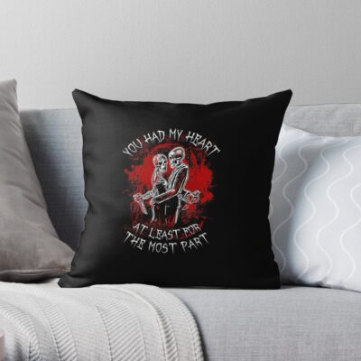 American Tour Skull Avenged Sevenfold Fan Styled Design Throw Pillow Official Avenged Sevenfold Merch