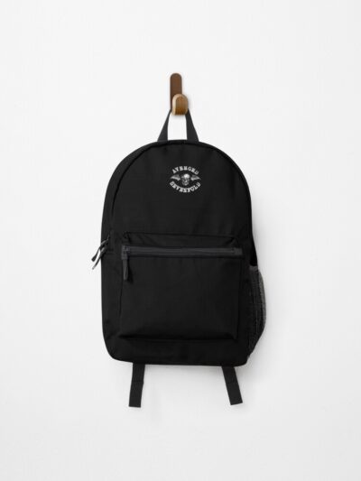 White Avenged Sevenfold Logo Backpack Official Avenged Sevenfold Merch