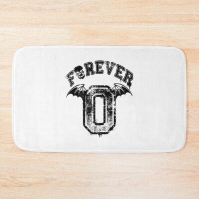 Black Forever Bath Mat Official Cow Anime Merch