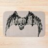 Classic Bats Skull Bath Mat Official Cow Anime Merch