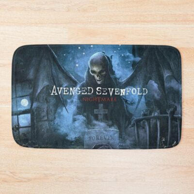 Avengedsevenfold - Nightmare Album Cover || 001 Bath Mat Official Avenged Sevenfold Merch