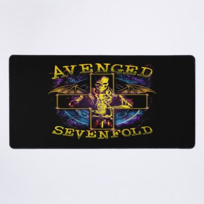 The Power Avenged Sevenfold Avenged Sevenfold, Avenged Sevenfold Avenged Sevenfold Avenged Sevenfold Mouse Pad Official Cow Anime Merch