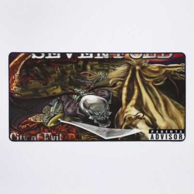 Avengedsevenfold - City Of Evil Album Cover || 003 Mouse Pad Official Avenged Sevenfold Merch