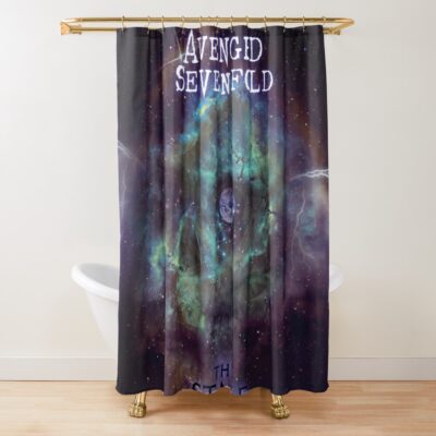 Avengedsevenfold - The Stage Album Cover || 002 Shower Curtain Official Avenged Sevenfold Merch