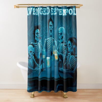 Avengedsevenfold - Welcome To The Family || 004 Shower Curtain Official Avenged Sevenfold Merch